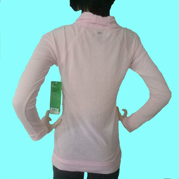 ALO T - SHIRT LONG SLEEVES PINK COLOR ALO BAMBOO M - Picture 5 of 8